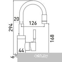 Gross Aqua ColorFlex 3241508MB (черный матовый)