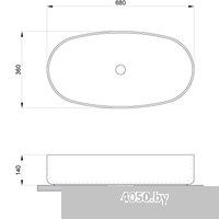 Lavinia Boho Bathroom Sink Slim 33311122