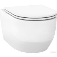 Wellsee Croquis RimFree 182611001 (чаша, пневмокрышка, глянцевый белый)