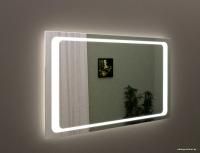 Пекам Зеркало с подсветкой Sandi 100x80 (с сенсором на зеркале)