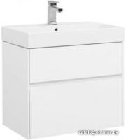 Aquanet Тумба Бруклин 70 00212597 с умывальником Slim Synergy (белый)