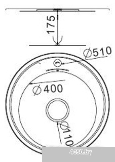 Кухонная мойка FRAP FS60510