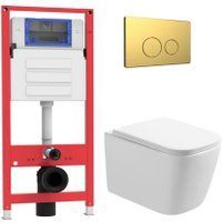 Oliveeka OL-MQ-003 + OL-1216 + OL-R22-BG (матовое золото)