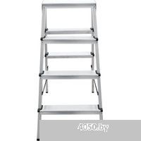 Новая высота NV 112 алюминиевая двухсторонняя 2x4 ступеней