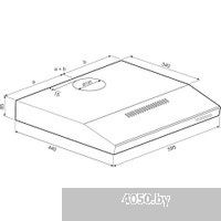 Krona Jillian 600 white PB (белый)