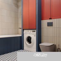 Wellsee Pure BY Wellsee RimFree 182605001 (чаша, пневмокрышка, матовый серый)