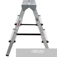 Новая высота NV 112 алюминиевая двухсторонняя 2x3 ступеней