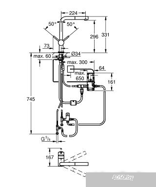 Смеситель Grohe Minta Touch [31360001]