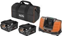 AEG Powertools SETLL1850SHD 4935478945 (2x18В/5 Ah + 18В, сумка)