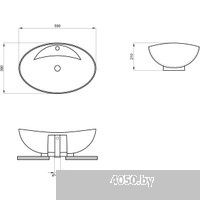Lavinia Boho Bathroom Sink Slim 33311100