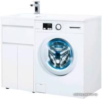 Aquanet Тумба Токио 48 с умывальником Даллас 110 R 00239207 (белый)