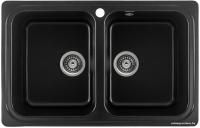 Кухонная мойка Gerhans C02 (оникс)