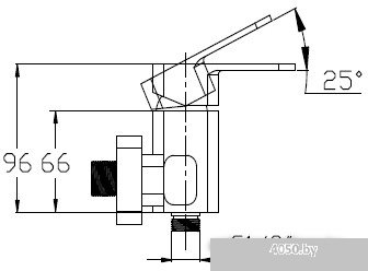 Смеситель Kaiser Sharp [64077]