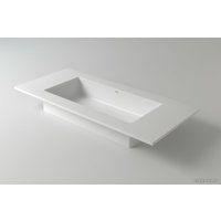 Holbi Neptun 100x50 (белый матовый)