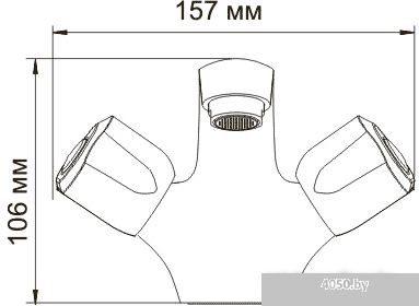 Смеситель Wasserkraft Amper 2903