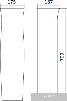 Умывальник Santek Анимо-60 1.WH11.0.508+1.WH11.0.587