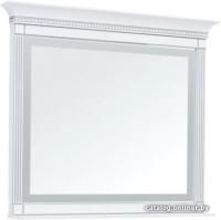 Aquanet Зеркало с полкой Селена 120 00201648 (белый/серебро)