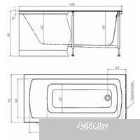Alex Baitler Michigan 160х70 (Super White)
