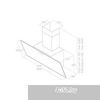 Elica Shire WH/A/90 No Plug PRF0144002A