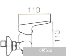 Смеситель Bravat Pure F9105161C-01