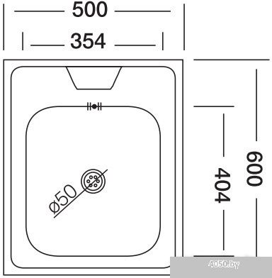 Кухонная мойка Kromevye ЕС 108 D