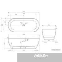 Abber Stein 170x75 AS9613-1.7