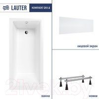 Lauter Athena 170x80 21090080 (с ножками и лицевым экраном)