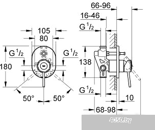 Смеситель Grohe BauClassic 29047000