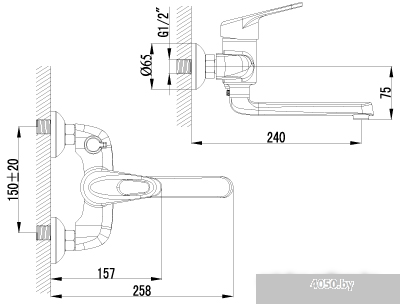 Смеситель Lemark Luna [LM4114C]