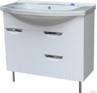 СанитаМебель Тумба под умывальник Эмили-601.900 (Белый)