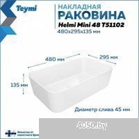 Teymi Helmi Mini 48 T51102 (белый)