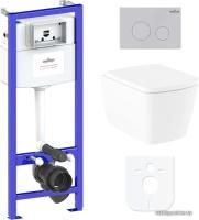 Унитаз Lavinia Boho Relfix Aveo Rimless 6 в 1 77040127 (матовый пластик)