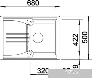 Кухонная мойка Blanco Enos 40 S (жасмин) [514230]