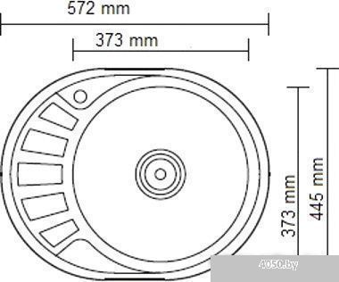 Кухонная мойка Ledeme L85745-R