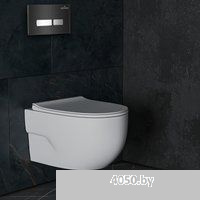 Roxen Porto One Rimless 6 в 1 StounFix Dual Fresh 646666 (чёрное стекло)