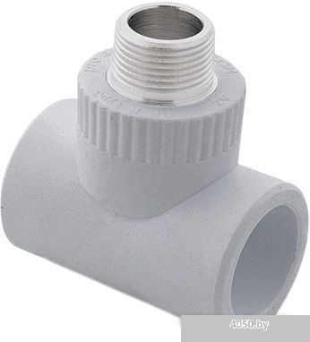 Тройник ПП комбинированный с наруж.рез. 25х3/4