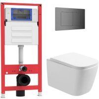 Oliveeka OL-MQ-003 + OL-1216 + OL-E12-BGM (матовый оружейный металл)