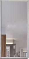 Бриклаер Шкаф с зеркалом Бали 40 R (светлая лиственница/белый глянец)