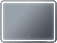 Бриклаер Зеркало Эстель-1 100 LED сенсор (серебристый)