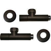 Ростела Угловой колпачковый 1 х 3/4 г/ш 8841SCH1005/2CRal9016 (черный)