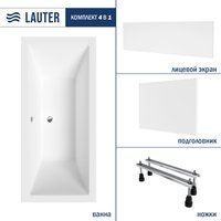 Lauter Oasis 175х80 21203075 (с ножками, лицевым и торцевым экраном)