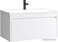 Belux Тумба под умывальник Мадрид НП 90-01 (1 белый глянцевый)