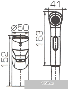 Смеситель Bravat Line F15299C-1