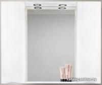 BelBagno Шкаф с зеркалом Marino-SPC-1000/750-2A-BL-P (bianco lucido)