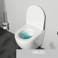 AM.PM Pro L IS49001.801900 (белый, с сиденьем и кнопкой смыва)