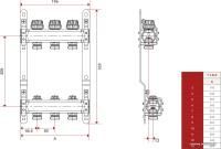 Запорная арматура ITAP Коллектор с запорными клапанами 922C 1