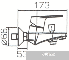 Смеситель Bravat Line F65299C-1