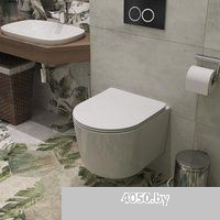 Roxen Simple Compact в комплекте с инсталляцией StounFix Dual Fresh 6 в 1 966278 (кнопка: бежевый)