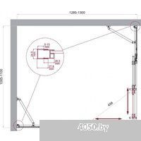 BelBagno LUCE-AH-22-130/110-C-Cr
