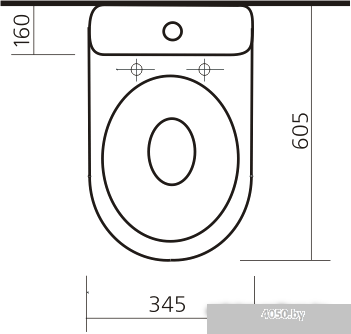 Унитаз Sanita Виктория эконом